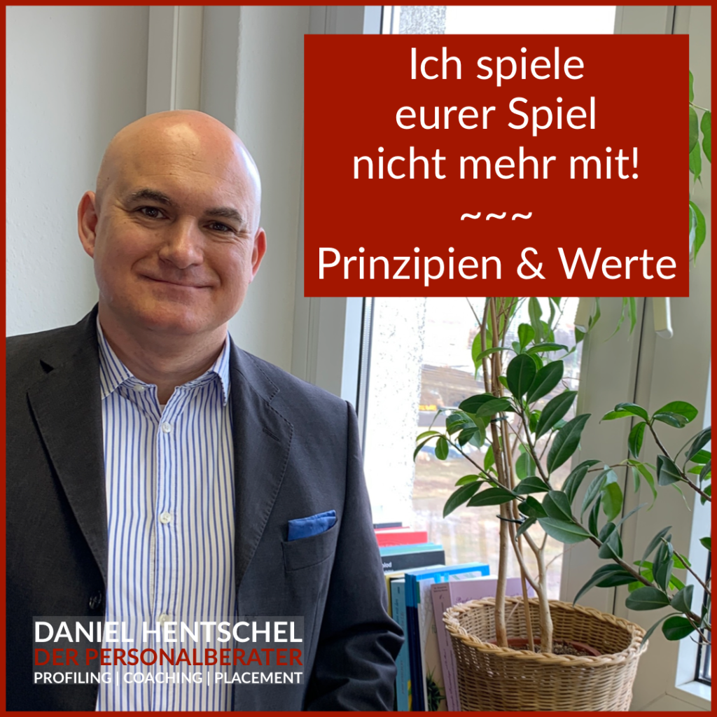 Prinzipien & Werte - Daniel Hentschel